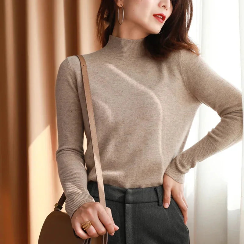 Turtleneck Knitted Sweater